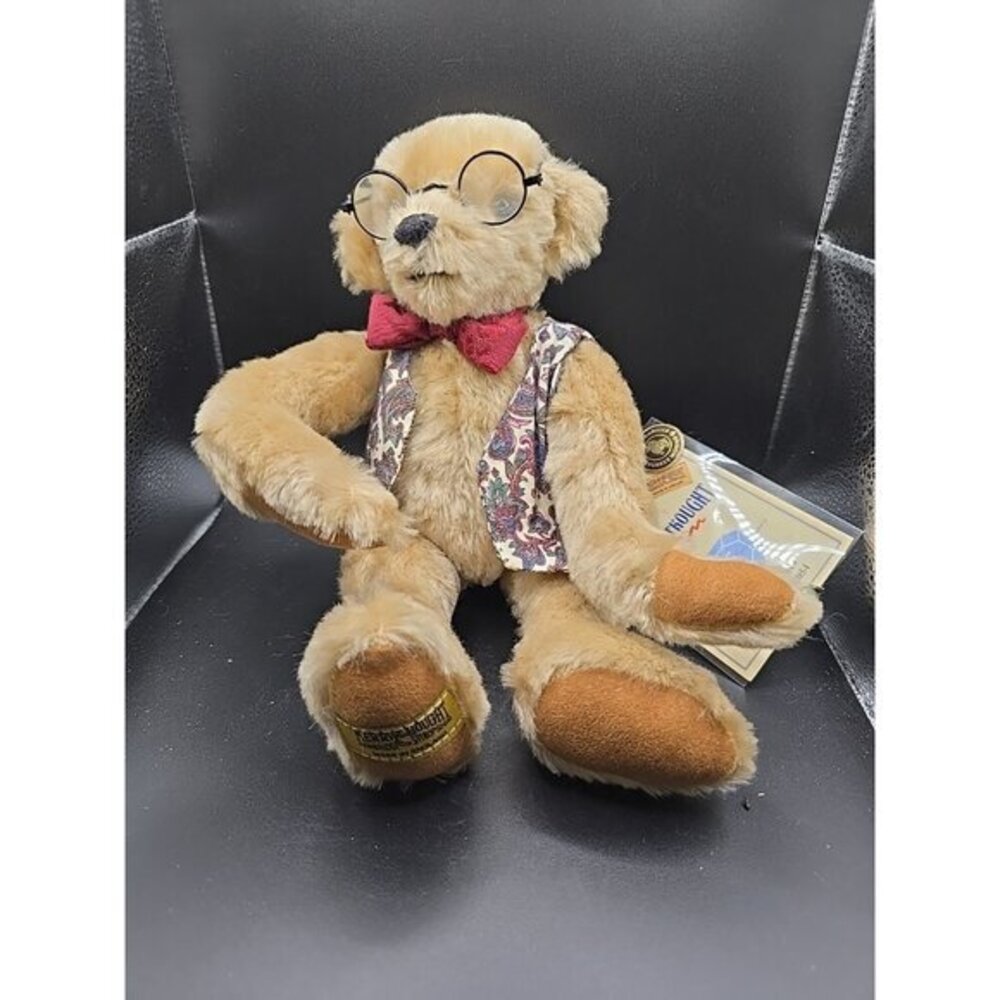 Merrythought Mohair Teddy Bear Grandpa (EX1300, #570) w/ Paperwork - Limited Ed.